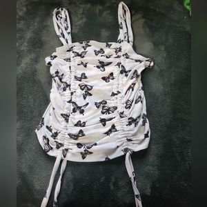 Butterfly strap tank